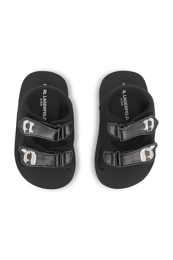 CHLAPEC Dětské sandály Karl Lagerfeld Z31183.28.30 černá
