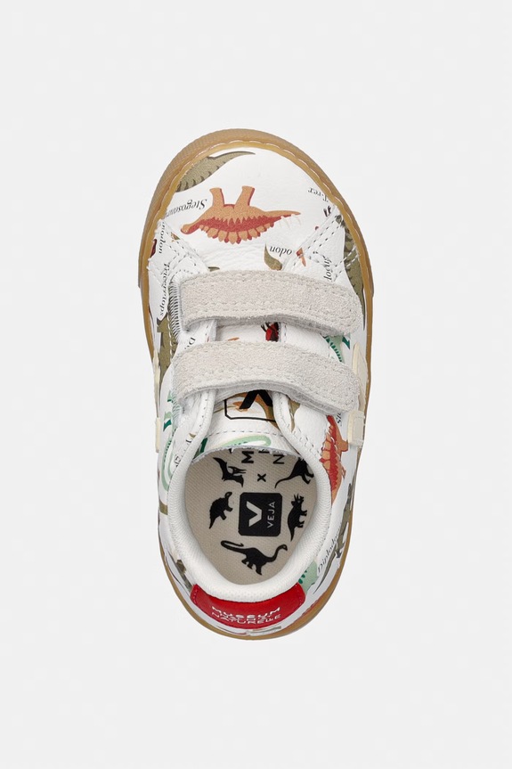 Veja VEJA X MUSEUM SMALL ESPLAR sneakers pentru copii, din piele alb MH0221646C.22.27