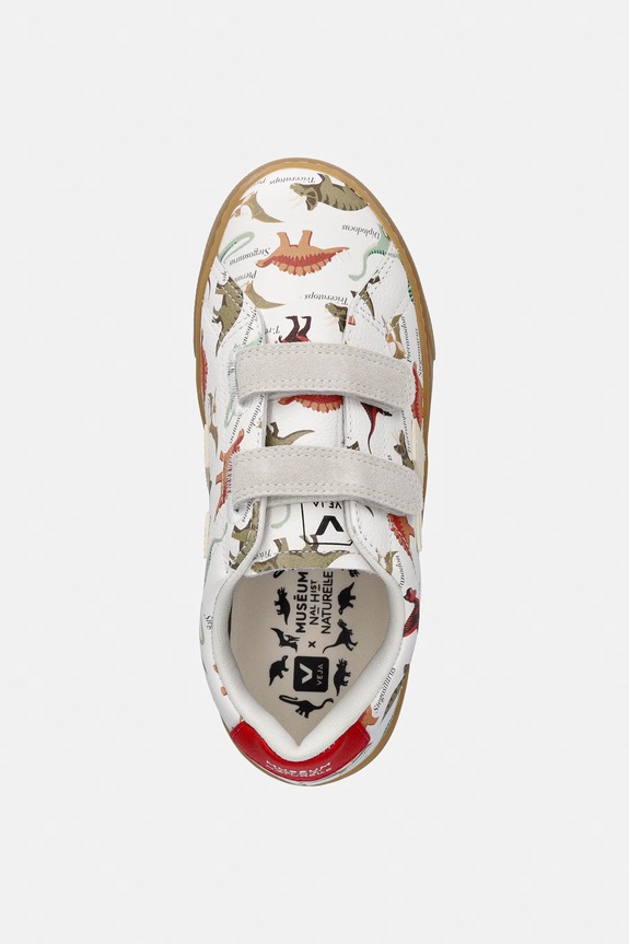 Veja VEJA X MUSEUM SMALL ESPLAR sneakers pentru copii, din piele alb MH0221646C.28.35