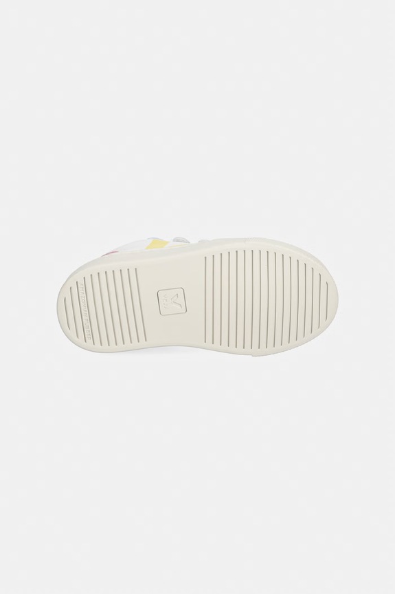 Veja Small V-90 sneakers pentru copii, din piele SX2021510C.21.27 alb
