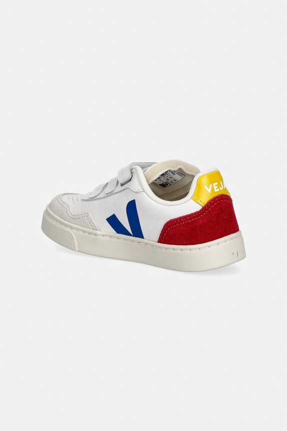 Băieți Veja Small V-90 sneakers pentru copii, din piele SX2021511C.21.27 alb