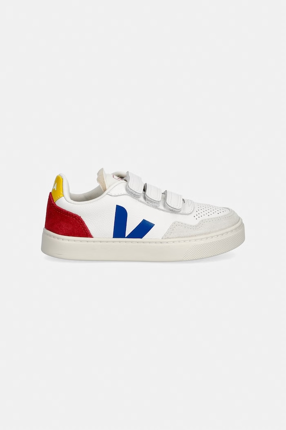 Veja Small V-90 sneakers pentru copii, din piele SX2021511C.28.35 alb SS26