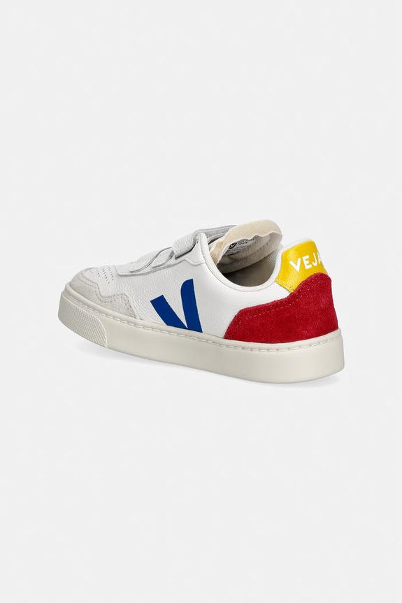Băieți Veja Small V-90 sneakers pentru copii, din piele SX2021511C.28.35 alb