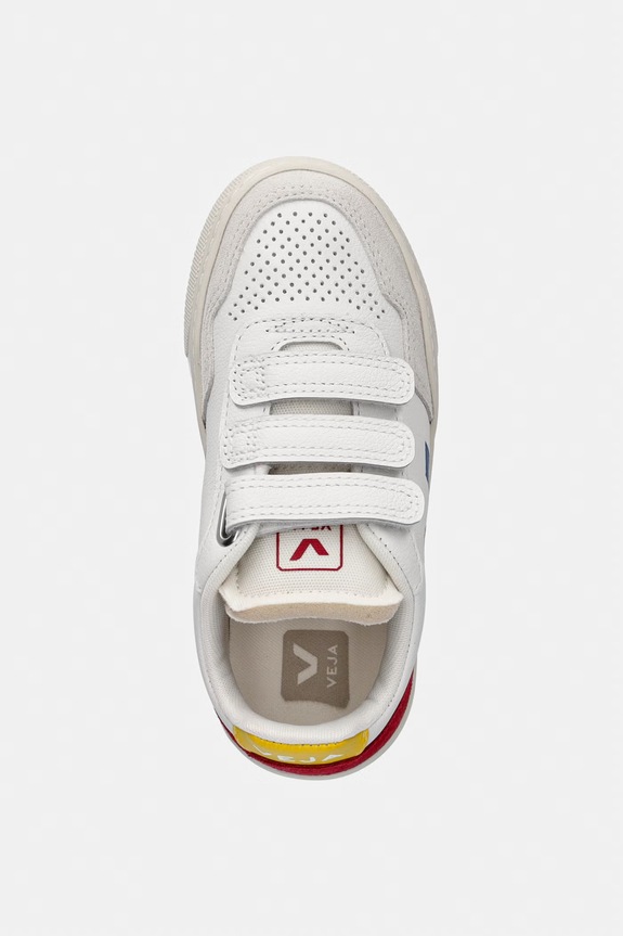 Veja Small V-90 sneakers pentru copii, din piele alb SX2021511C.28.35