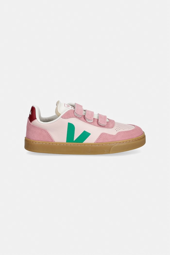 Veja Small V-90 sneakers pentru copii, din piele SX2021515C.28.35 roz SS26