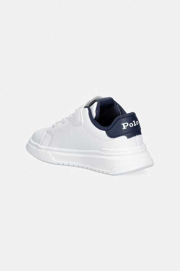 Chlapec Polo Ralph Lauren HERITAGE COURT SUPER PS tenisky detské RL04251101 biela
