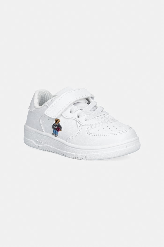 Polo Ralph Lauren MASTERS COURT BEAR PS sneakersy dziecięce biały RL05004101