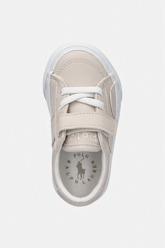 Polo Ralph Lauren RYLEY PS маратонки за деца бежов RL00614273