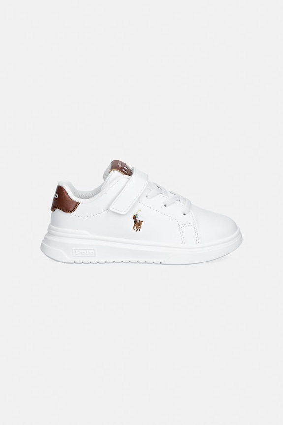 Polo Ralph Lauren HERITAGE COURT SUPER PS sneakersy dziecięce RL04251103 biały SS26