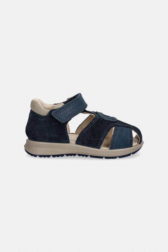 Primigi sandale cu decupaje pentru copii, din piele 1365700.25.29 bleumarin SS26