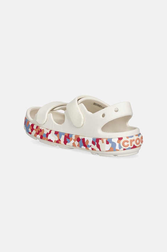 Chłopiec Crocs sandały dziecięce CROCBAND CRUISER GLOW CONFETTI BAND SANDAL K 212527.CROCS.CROCBAND.C beżowy