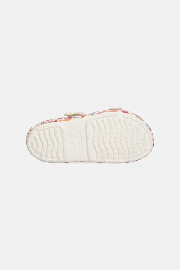 Crocs sandały dziecięce CROCBAND CRUISER GLOW CONFETTI BAND SANDAL K 212527.CROCS.CROCBAND.C beżowy