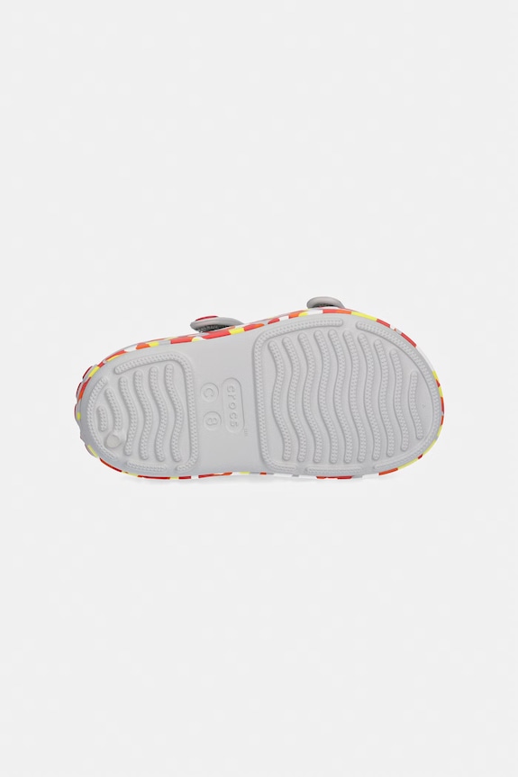 Crocs sandały dziecięce CROCBAND CRUISER GLOW CONFETTI BAND SANDAL T 212528.CROCS.CROCBAND.C szary