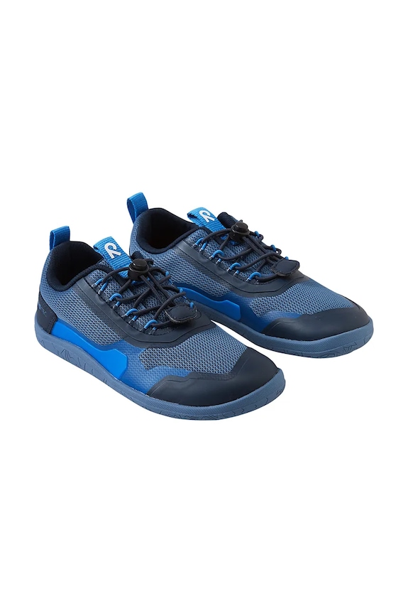 Reima scarpe da ginnastica per bambini Tallustelu finta pelle fiore blu 5400137C.PPY2