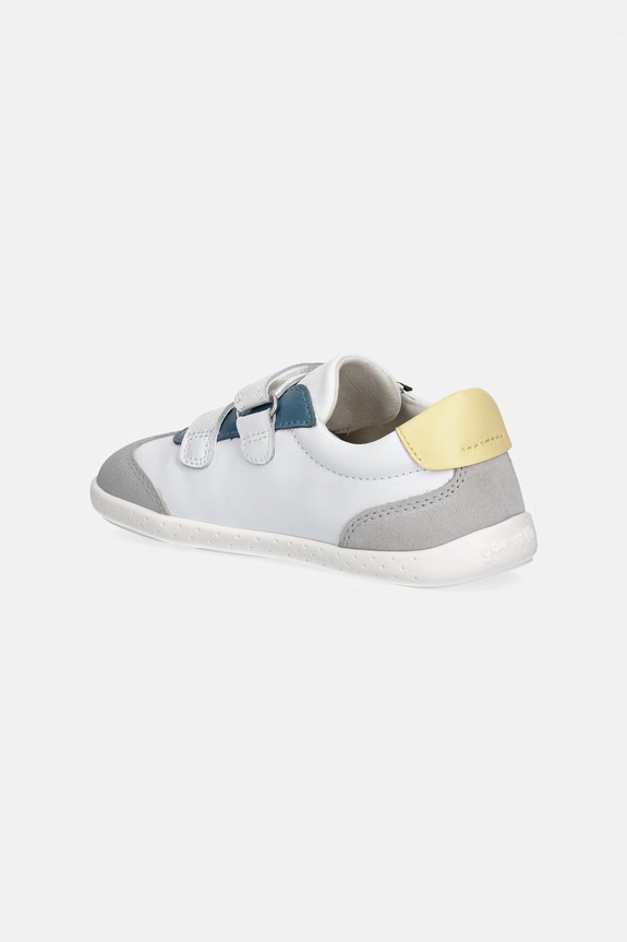 Κοριτσίστικα Παιδικά δερμάτινα sneakers Garvalin 262320.24.26 λευκό