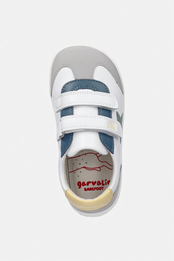 Παιδικά δερμάτινα sneakers Garvalin λευκό 262320.24.26