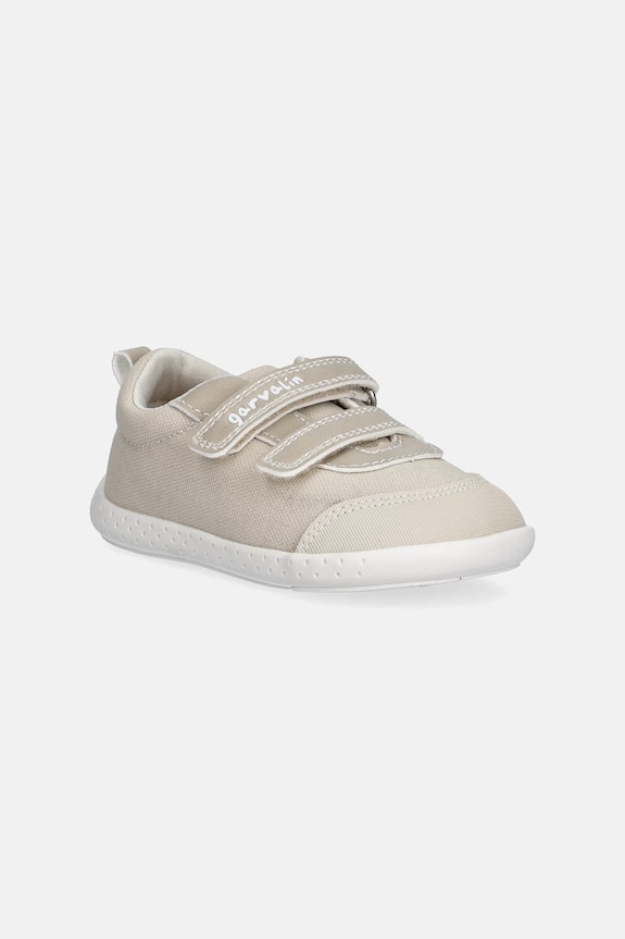 Garvalin sneakersy dziecięce imitacja skóry licowej beżowy 262335.19.23