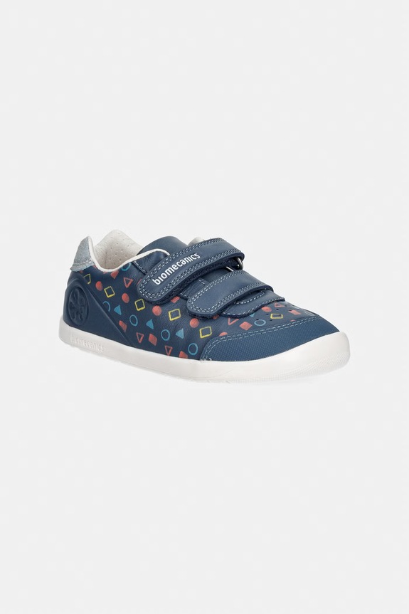 Biomecanics sneakersy dziecięce imitacja skóry licowej niebieski 262166.24.26