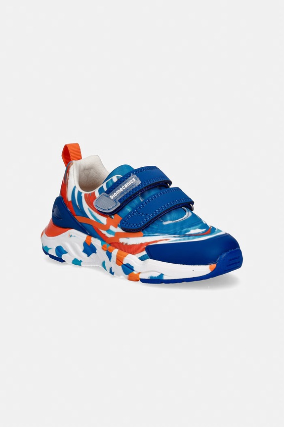 Biomecanics sneakersy dziecięce imitacja skóry licowej granatowy 262271