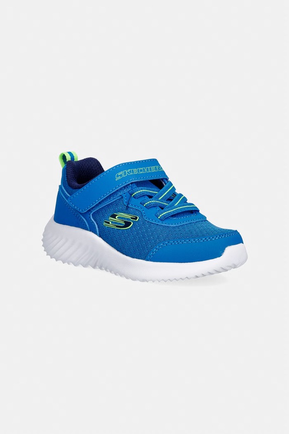 Detské tenisky Skechers BOUNDER - TECHROX textilný modrá 403906N