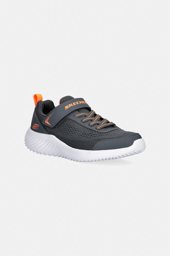 Skechers sneakers pentru copii BOUNDER-QUANTARUN textil gri 403905L