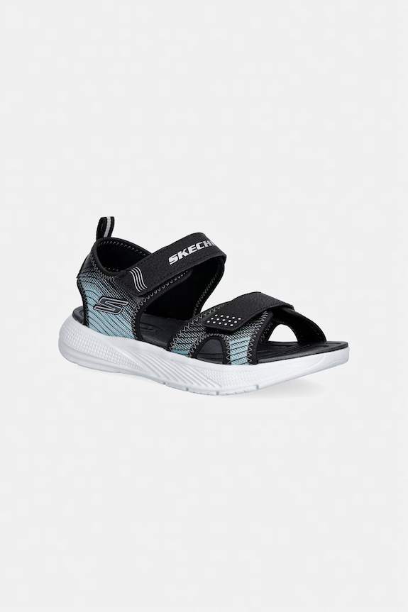 Skechers sandały dziecięce MICROSPEC-SPLASH czarny 407034L