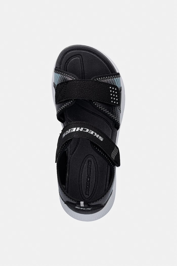Skechers sandały dziecięce MICROSPEC-SPLASH czarny 407034L