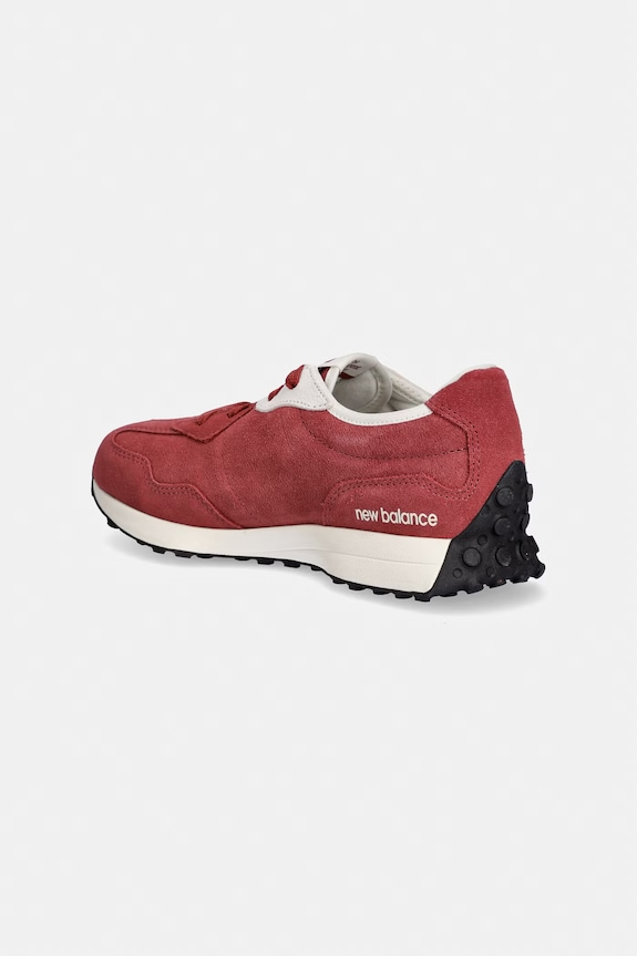 Chlapec New Balance 327 tenisky detské semišové G32787F burgundské