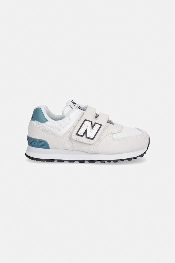 Detské tenisky New Balance 574 P5746WH sivá SS26