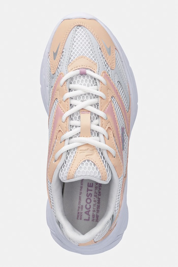 Lacoste sneakersy dziecięce pomarańczowy 51SUJ0017