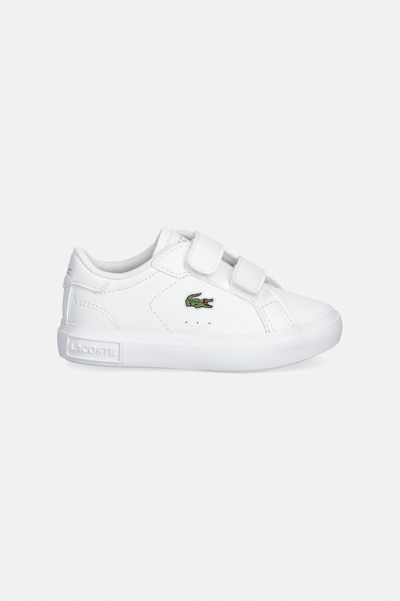 Lacoste sneakersy dziecięce 50SUI0020 biały SS26