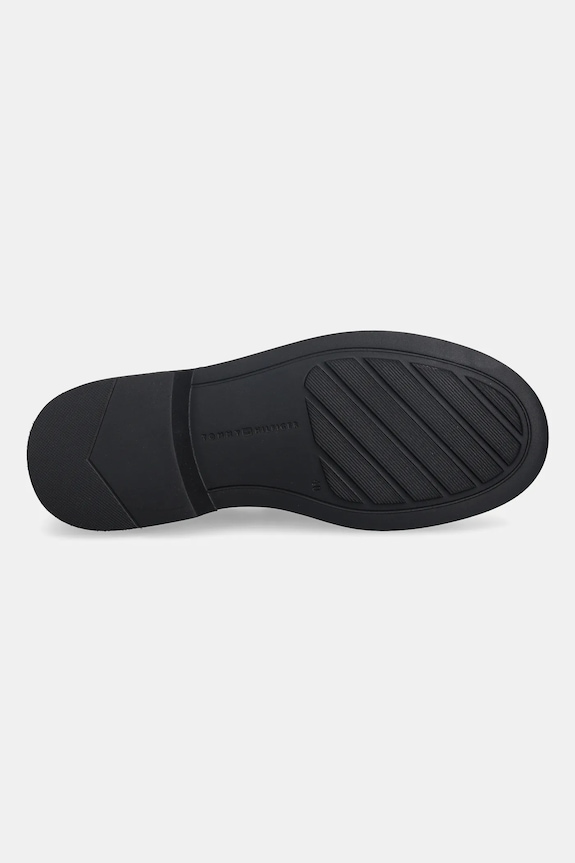 Semišové mokasíny Tommy Hilfiger HILFIGER ULTRA LIGHT SDE LOAFER FM0FM05839 hnedá