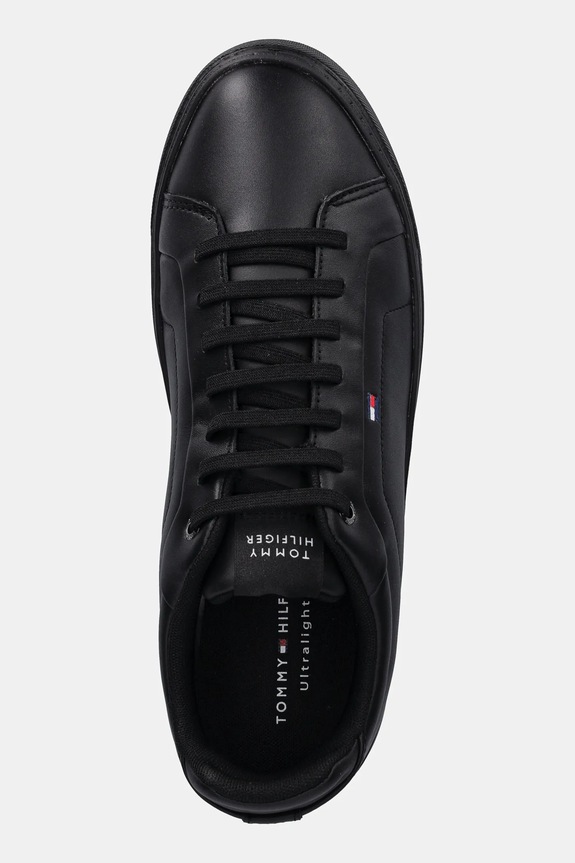 Tommy Hilfiger sportcipő ICON COURT LIGHT ESS fekete FM0FM05678