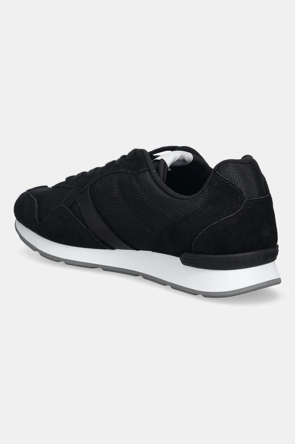 Obuv Tenisky Tommy Hilfiger RUNNER ICON MIX FM0FM05679 čierna