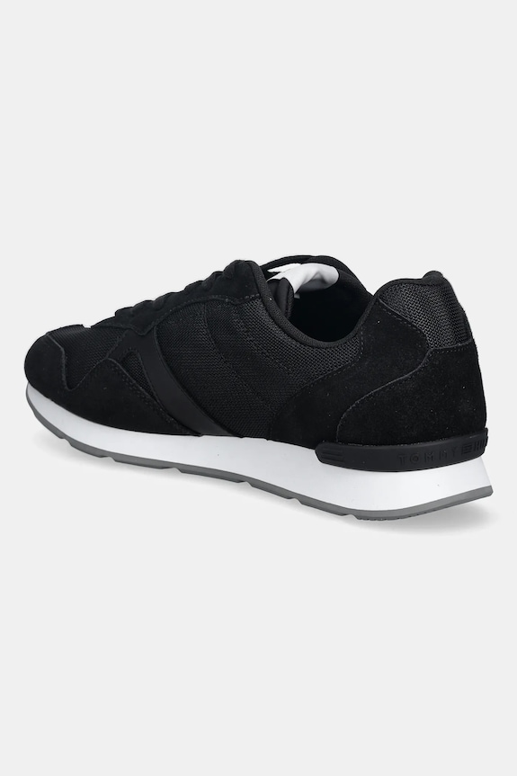 Obuv Tenisky Tommy Hilfiger RUNNER ICON MIX FM0FM05679 čierna