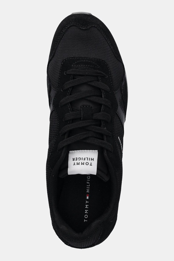 Tenisky Tommy Hilfiger RUNNER ICON MIX čierna FM0FM05679