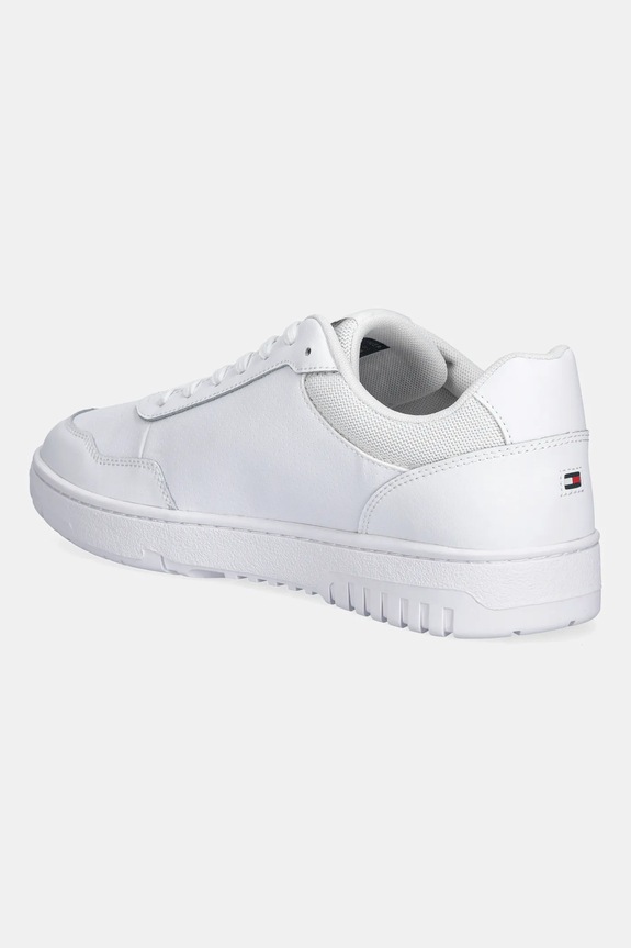 Scarpe Tommy Hilfiger sneakers TH BASKET CORE LITE LTH FM0FM05713 bianco