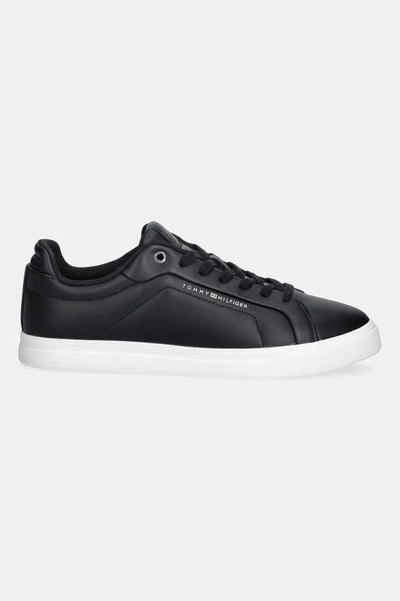 Tenisky Tommy Hilfiger ICON COURT LIGHT PREMIUM FM0FM05837 čierna SS26
