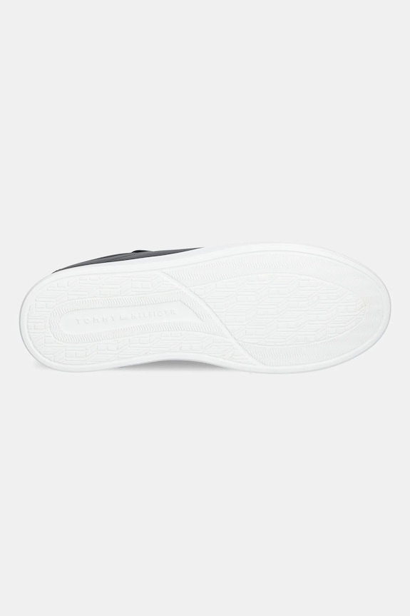 Tenisky Tommy Hilfiger ICON COURT LIGHT PREMIUM FM0FM05837 čierna