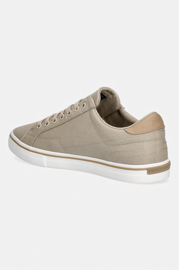 Încălțăminte Tommy Hilfiger VULC CORE LONG LACE teniși bărbați FM0FM05688 bej