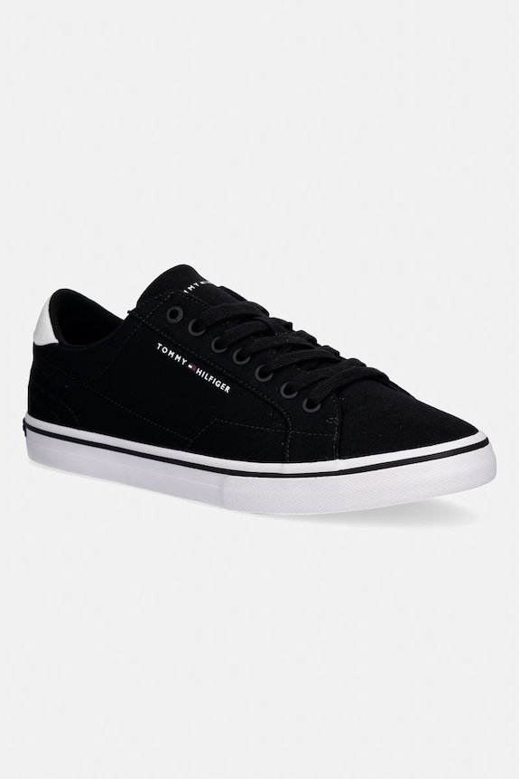 Tommy Hilfiger VULC CORE LONG LACE tenisky pánske čierna FM0FM05688