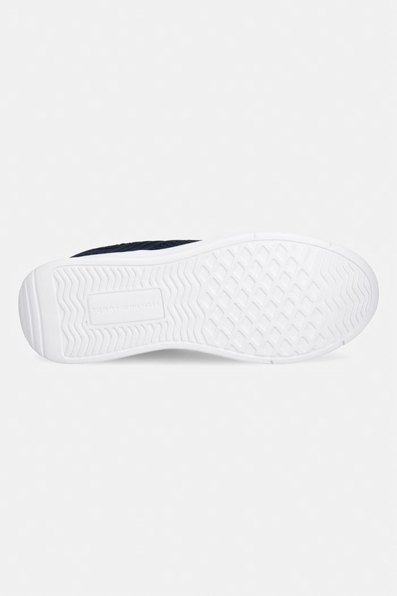 Tommy Hilfiger LIGHTWEIGHT RUNNER MIX sneakersy męskie FM0FM05755 granatowy