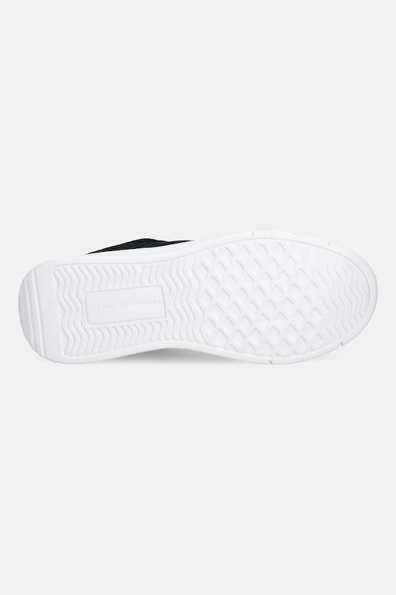 Tommy Hilfiger LIGHTWEIGHT RUNNER MIX sneakersy męskie FM0FM05755 czarny