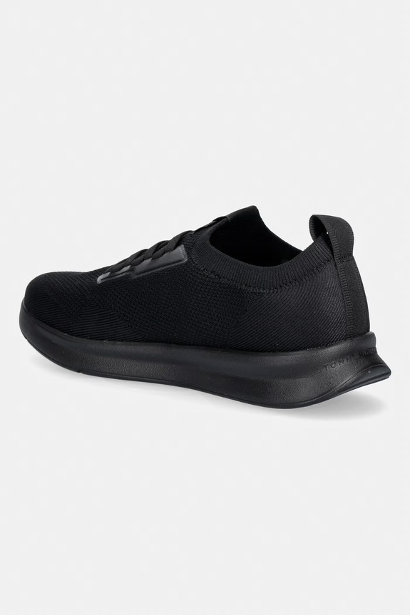 Obuwie Tommy Hilfiger LIGHTWEIGHT KNITTED RUNNER sneakersy męskie FM0FM05756 czarny