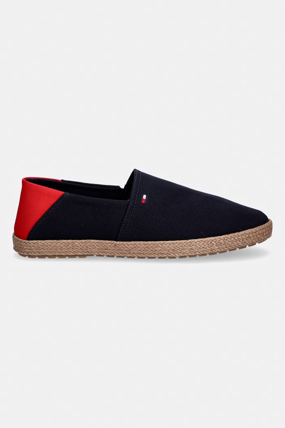 Tommy Hilfiger espadrile bărbați CORE HILFIGER ESPADRILLE TEXTILE FM0FM05792 bleumarin SS26