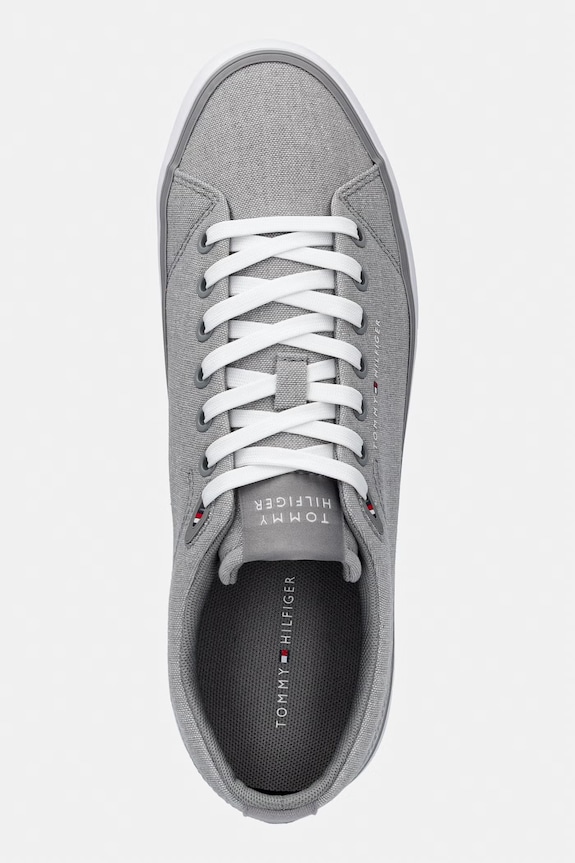 Tommy Hilfiger HARLEM CORE II CHAMBRAY πάνινα sneakers Ανδρικά γκρί FM0FM05818
