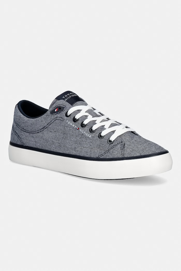 Tommy Hilfiger HARLEM CORE II CHAMBRAY πάνινα sneakers Ανδρικά σκούρο μπλε FM0FM05818