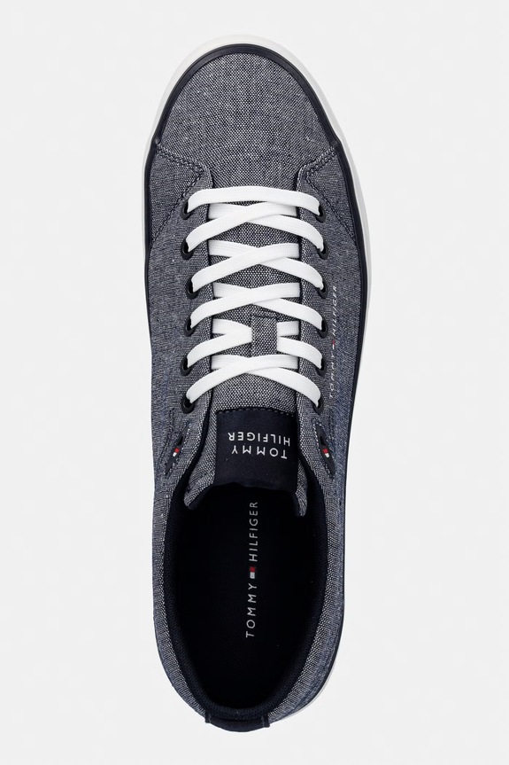 Tommy Hilfiger HARLEM CORE II CHAMBRAY πάνινα sneakers Ανδρικά σκούρο μπλε FM0FM05818