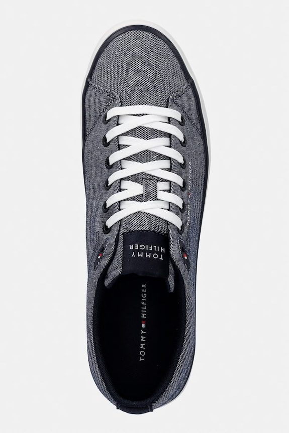 Tommy Hilfiger HARLEM CORE II CHAMBRAY πάνινα sneakers Ανδρικά σκούρο μπλε FM0FM05818