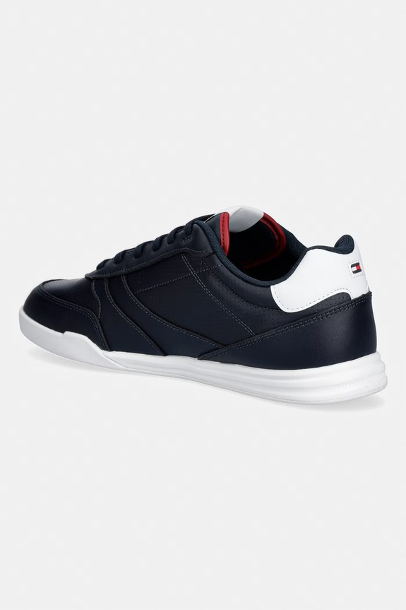 Obuv Tommy Hilfiger LOPRO LTH tenisky pánske kožené FM0FM05827 tmavomodrá